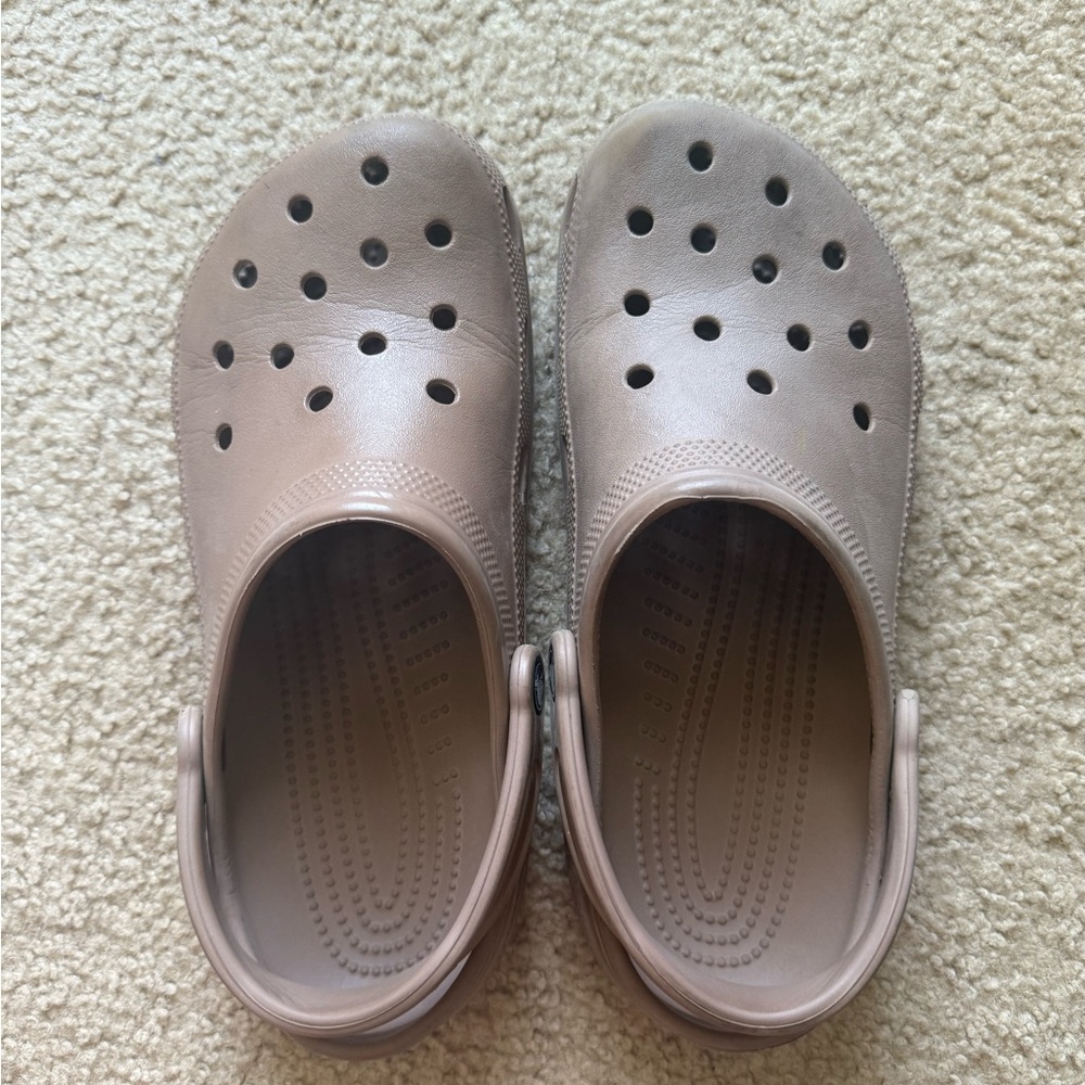 OPEN TO OFFERS!!! CROCS Classic Clog Mule in Light Taupe